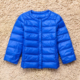 Kids Winter Coats Puffer Jacket down Coat Autumn and Winter round Neck Short Warm