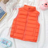 Kids Winter Coats Puffer Jacket down Coat Autumn and Winter Children's Lightweight Vest