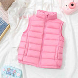 Kids Winter Coats Puffer Jacket down Coat Autumn and Winter Children's Lightweight Vest