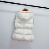 Women Winter Coats Puffer down Vest Hooded Loose Fashion Coat