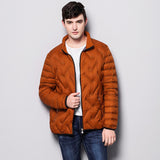 Men Winter Coats Puffer Jacket down Coat Autumn and Winter Men's Pressure Coat Fashion Large Size