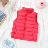 Kids Winter Coats Puffer Jacket down Coat Autumn and Winter Children's Lightweight Vest