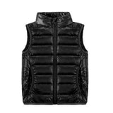 Kids Winter Coats Puffer Jacket down Coat Autumn Leisure Vest Solid Color Children's Clothing
