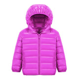 Kids Winter Coats Puffer Jacket down Coat Thin Lightweight Short Type Fashion Children's down Jacket