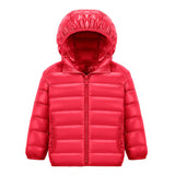 Kids Winter Coats Puffer Jacket down Coat Thin Lightweight Short Type Fashion Children's down Jacket