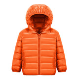 Kids Winter Coats Puffer Jacket down Coat Thin Lightweight Short Type Fashion Children's down Jacket
