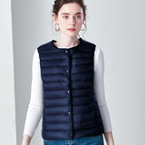 Women Winter Coats Puffer down Vest Women's Lightweight down Vest