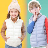 Kids Winter Coats Puffer Jacket down Coat Autumn and Winter Children's Lightweight Vest