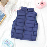 Kids Winter Coats Puffer Jacket down Coat Autumn and Winter Children's Lightweight Vest