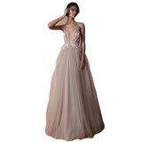 See through Wedding Dress Women's Party Sling Bridesmaid Dress Wedding Dress