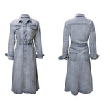 Work Dresses with Pockets Autumn and Winter Slimming Midi Dress for Women