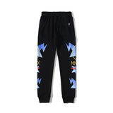 Shark Print Pant Casual Sports Thin Section Teenagers Pure Cotton Cartoon Trousers