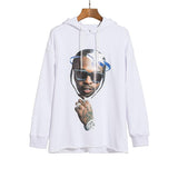 Vlone Hoodie Casual Fashionable Hip Hop Hoodie Loose Men's and Women's Hoodie