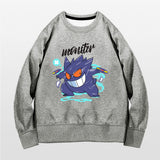 Men and Women Pokemon Pikachu Hoodie Pokémon round Neck Sweater