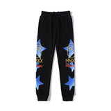 Shark Print Pant Casual Sports Thin Section Teenagers Pure Cotton Cartoon Trousers