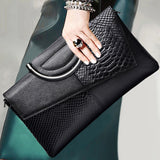 The Teacher Tote Genuine Leather Clutch Bag Fashion Ladies Bag Large Capacity Soft Leather Women's Bag Crossbody Cowhide Bag