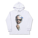 Vlone Hoodie Casual Fashionable Hip Hop Hoodie Loose Men's and Women's Hoodie