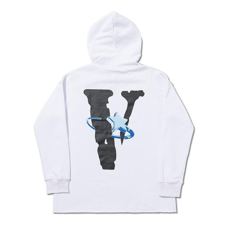 Vlone Hoodie Casual Fashionable Hip Hop Hoodie Loose Men's and Women's Hoodie