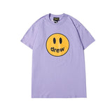 Justin Bieber Drew House Men Women Cotton Top T Shirt Summer Style Casual Fashionable