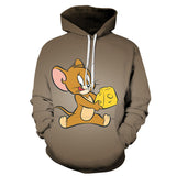 Tom and Jerry Hoodie 3D Printing