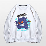 Men and Women Pokemon Pikachu Hoodie Pokémon round Neck Sweater