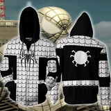 Men Spider Hoodie 3D Printed Spider-Man Zipper Hoodie