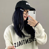 Fog Round Neck Pullover Loose Sweater Men's Knitted Shirt Outer Wear Plus Size Retro Sports Fear Of God essential