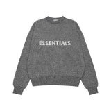 Fog Round Neck Pullover Loose Sweater Men's Knitted Shirt Outer Wear Plus Size Retro Sports Fear Of God essential