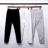 Fog Pants Embroidered Cotton FleeceLined Trousers for Men and Women Fear Of God
