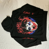 Vlone Hoodie Clown Coat Men's Hip Hop Hoodie Loose Hooded Sweater