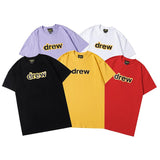 Justin Bieber Drew House Men Women Cotton Top T Shirt Summer Style Casual Fashionable