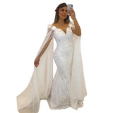 Women Lace Wedding Dress Winter Dress Sexy Formal Dress