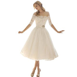 Women Lace Wedding Dress Summer Bridesmaid Dress Fashion Sexy Dress
