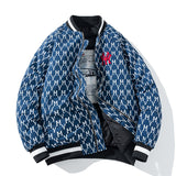 Varsity Jacket Winter down Cotton Jacket Jacket Baseball Uniform