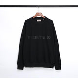 Fog Sweatshirt Street Tide Brand Letter Printed Crew Neck Sweatshirt Men's and Women's Loose Pullover Undershirt Coat Fear Of God