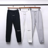 Fog Pants Embroidered Cotton FleeceLined Trousers for Men and Women Fear Of God