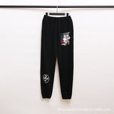 Off White Winter Pants Faceless Casual Trousers Ow Arrow Print Cotton plus Size Loose Sweatpants