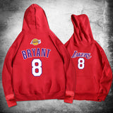 In Memory of Kobe Hoodie Kobe Commemorative Edition No. 8 Hooded Sweater Sports Loose
