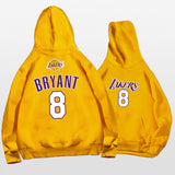 In Memory of Kobe Hoodie Kobe Commemorative Edition No. 8 Hooded Sweater Sports Loose