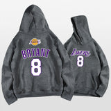In Memory of Kobe Hoodie Kobe Commemorative Edition No. 8 Hooded Sweater Sports Loose