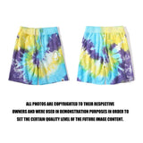 Shark Print Shorts Ape Head Blue Yellow Purple Shorts High Quality Casual Pants Beach Pants