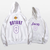 In Memory of Kobe Hoodie Kobe Commemorative Edition No. 8 Hooded Sweater Sports Loose