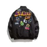 Varsity Jacket for Men Baseball Jackets Winter Unisex Vintage Cotton Padded Coat