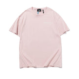 Fog T shirt Spring/Summer Plant Running Print round Neck Pullover Men's and Women's Short Sleeve Tshirt Fear Of God