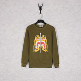 Shark Print Sweatshirts Autumn and Winter Printing Male and Female Couples Wear Brushed Hoody