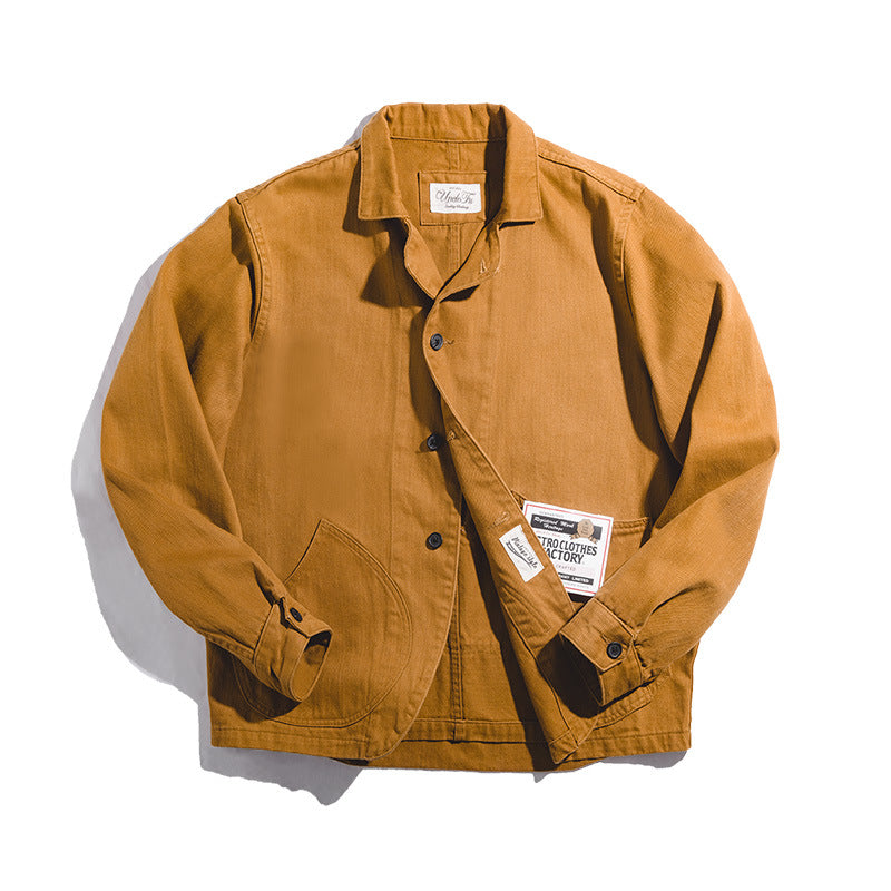 Denim Shirts Jacket Casual Jacket for Men