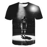 In Memory of Kobe T Shirt Kobe 3D Printed T-shirt Men