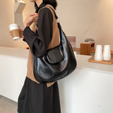 The Teacher Tote Simple Retro Tote Bag Large Capacity Shoulder Bag
