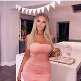 Women Summer Dresses Midaxi Dresses Summer Fashion Pleated Suspender Long Dress Summer Women's Dress