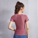 Moisture Wicking Shirts Summer Sports Workout Clothes Sports T-shirt for Women
